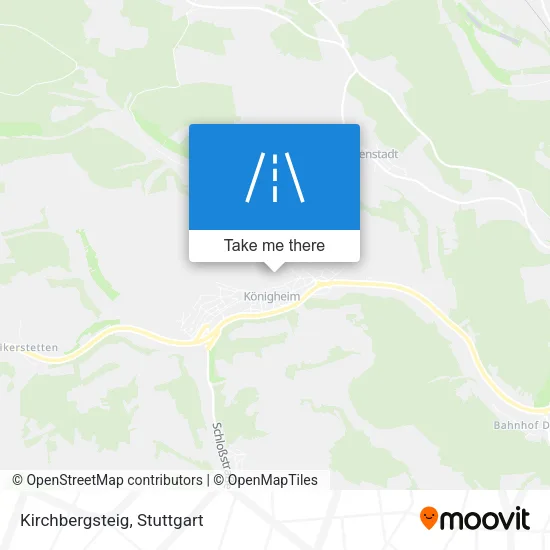 Карта Kirchbergsteig