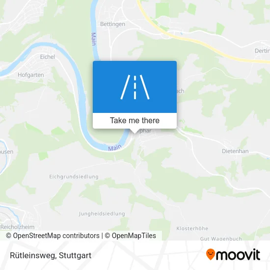 Карта Rütleinsweg