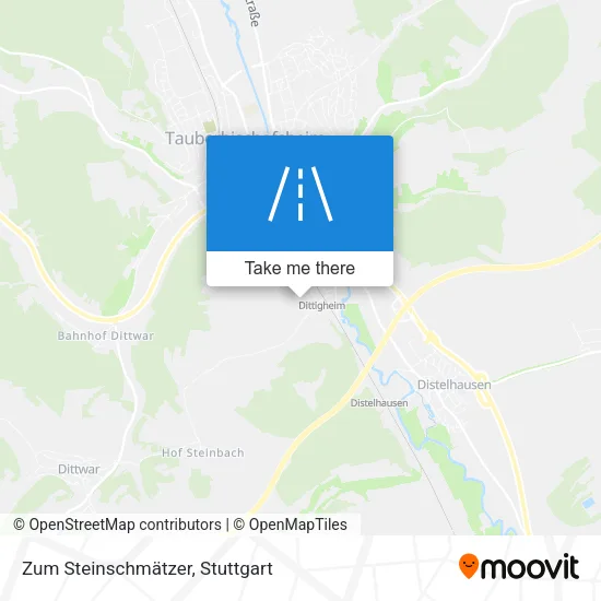 Карта Zum Steinschmätzer