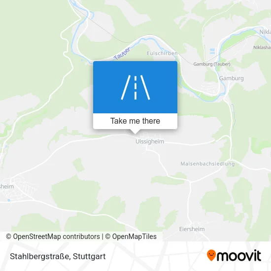 Карта Stahlbergstraße