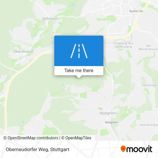 Карта Oberneudorfer Weg