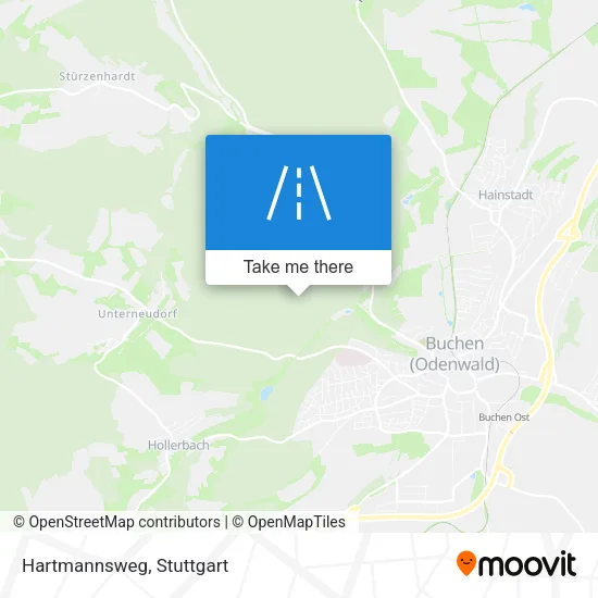 Карта Hartmannsweg