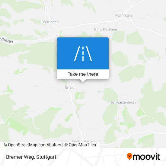 Карта Bremer Weg
