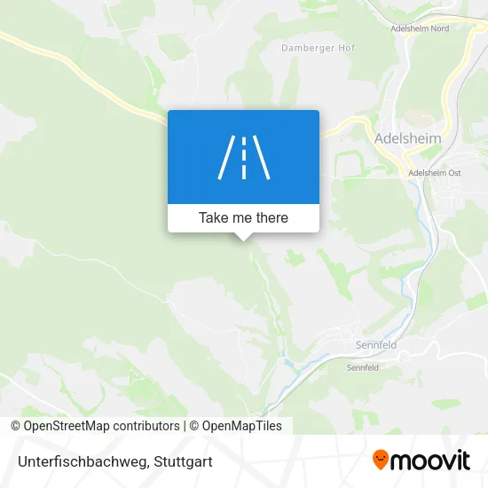 Карта Unterfischbachweg