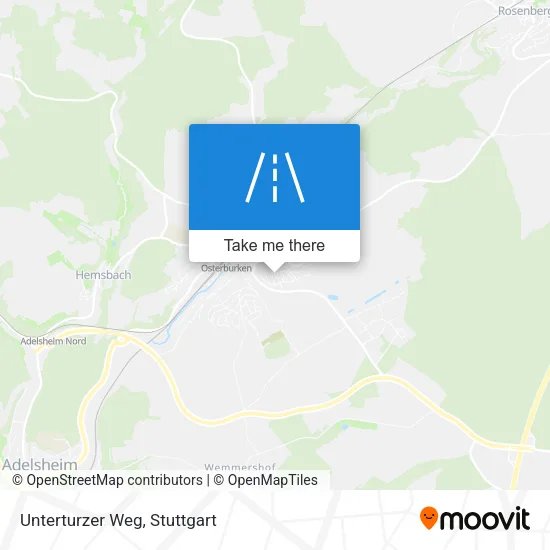 Карта Unterturzer Weg