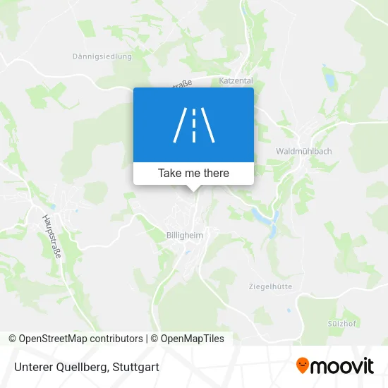Карта Unterer Quellberg