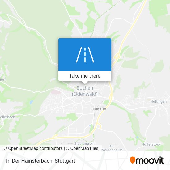 In Der Hainsterbach map