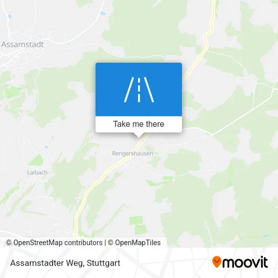 Карта Assamstadter Weg