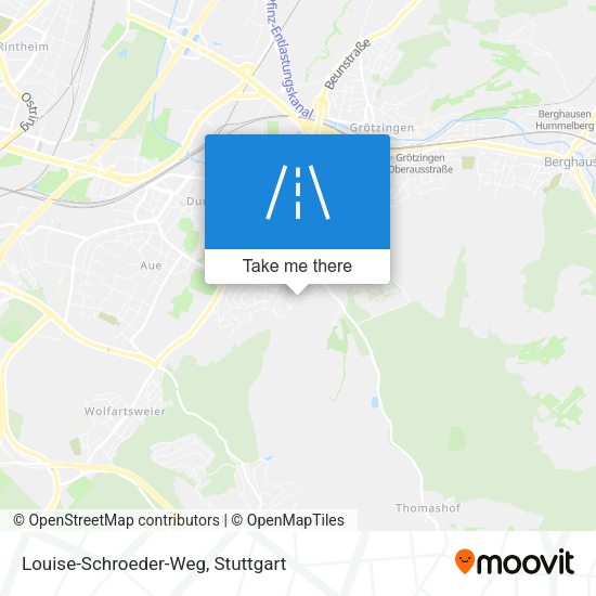 Louise-Schroeder-Weg map