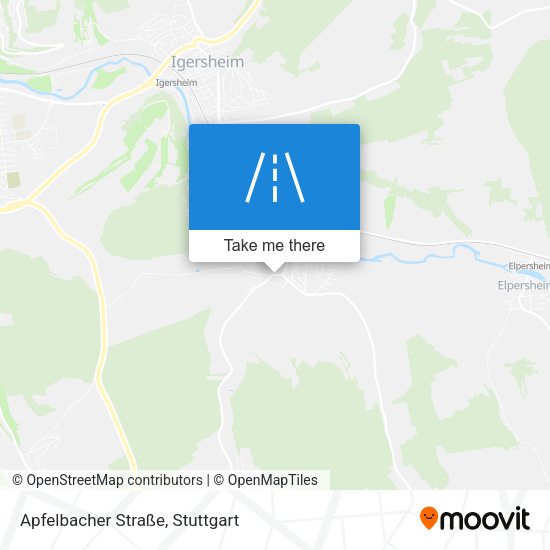 Карта Apfelbacher Straße