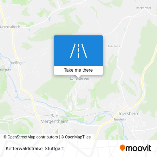 Карта Ketterwaldstraße