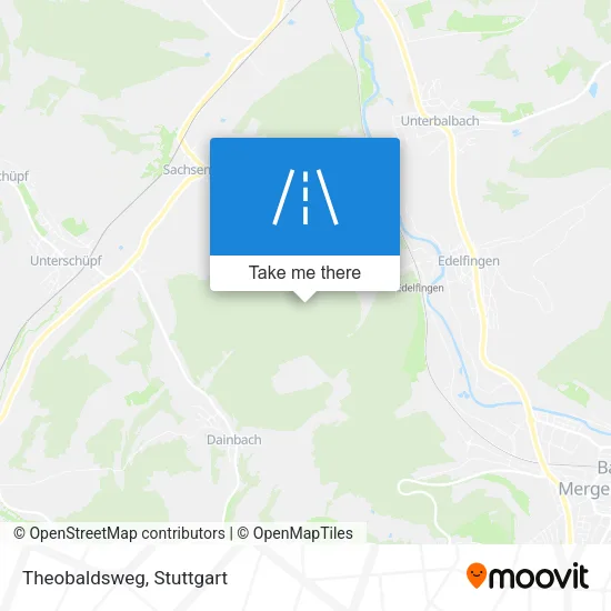 Карта Theobaldsweg