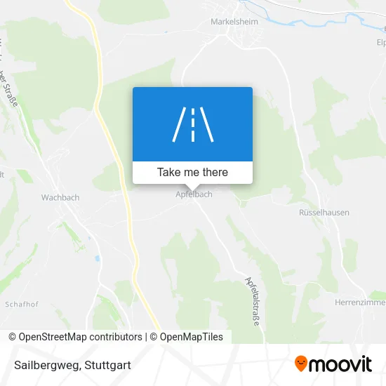 Карта Sailbergweg