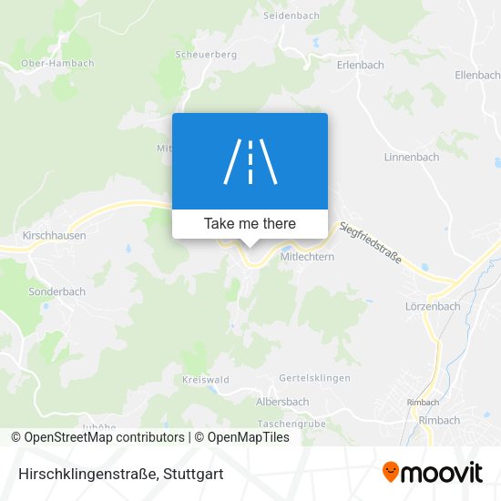 Hirschklingenstraße map