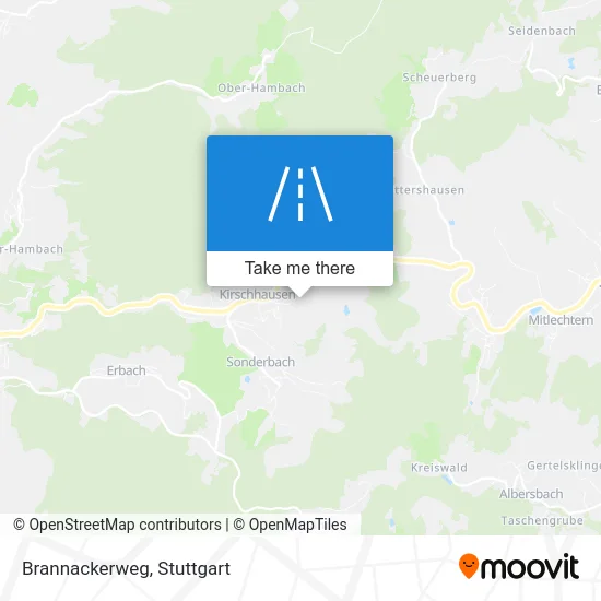 Карта Brannackerweg