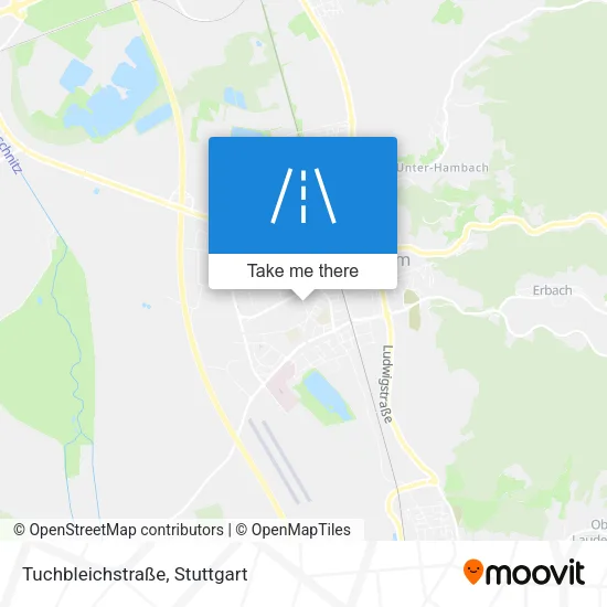 Карта Tuchbleichstraße