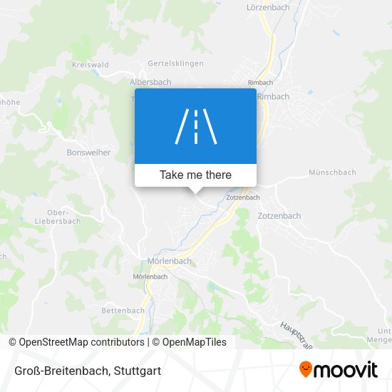 Groß-Breitenbach map