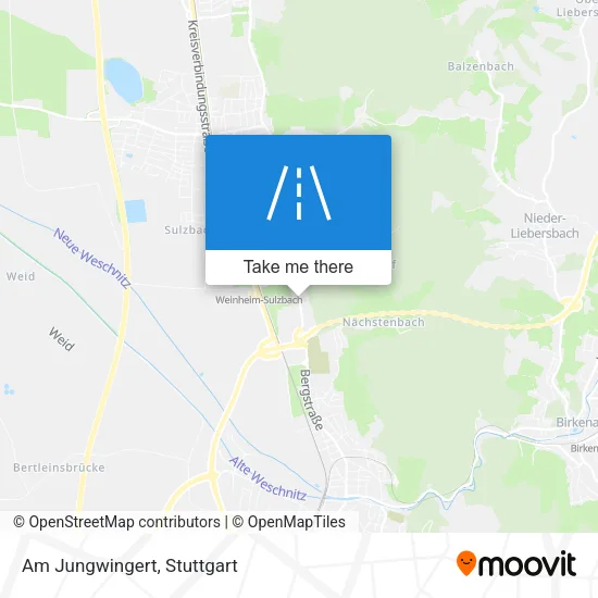 Карта Am Jungwingert