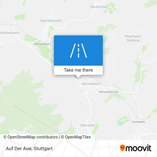 Карта Auf Der Aue