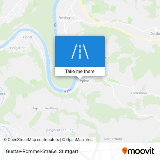 Gustav-Rommel-Straße map