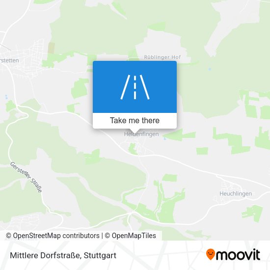 Mittlere Dorfstraße map