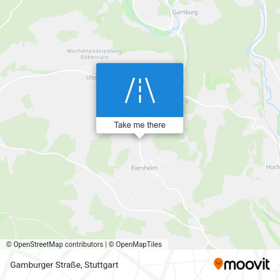 Gamburger Straße map