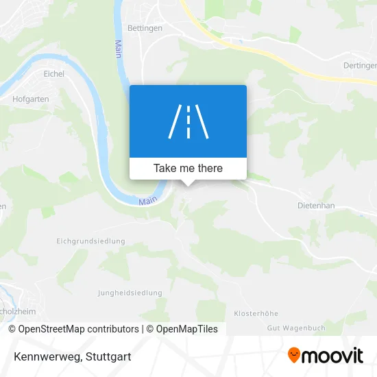 Карта Kennwerweg