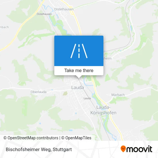 Карта Bischofsheimer Weg