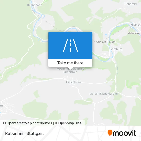 Карта Rübenrain