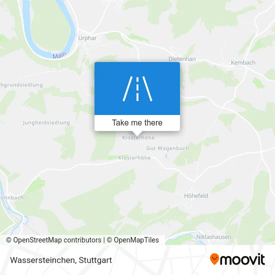 Карта Wassersteinchen