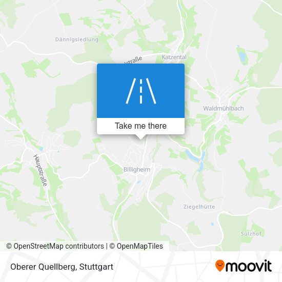 Карта Oberer Quellberg