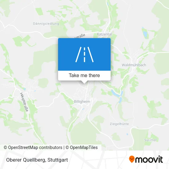 Карта Oberer Quellberg