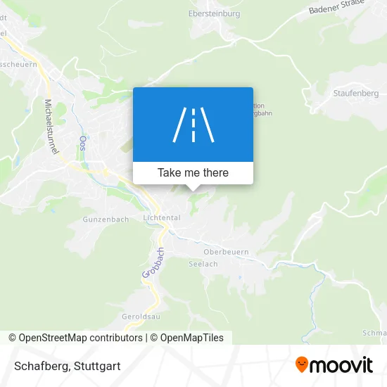 Карта Schafberg