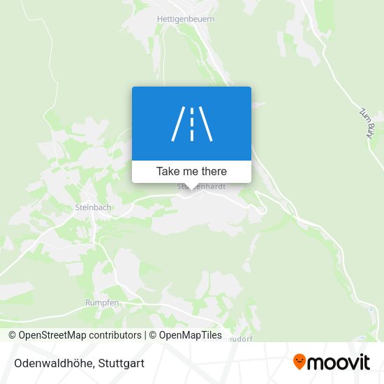 Карта Odenwaldhöhe
