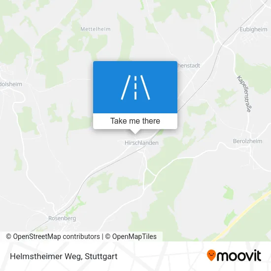 Карта Helmstheimer Weg