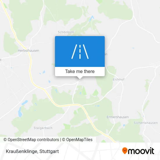 Kraußenklinge map