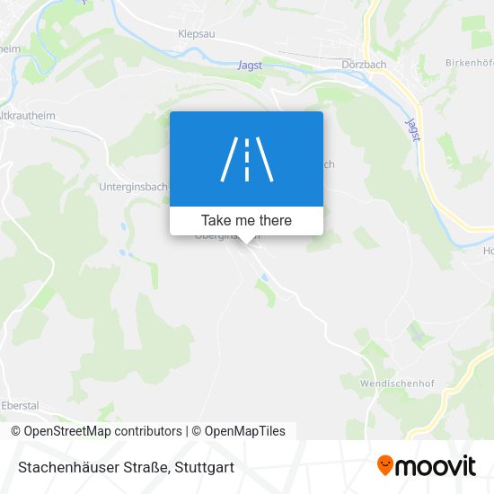 Карта Stachenhäuser Straße