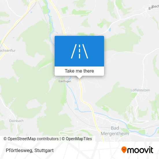 Карта Pförtlesweg