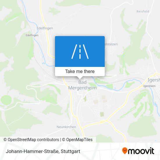 Johann-Hammer-Straße map