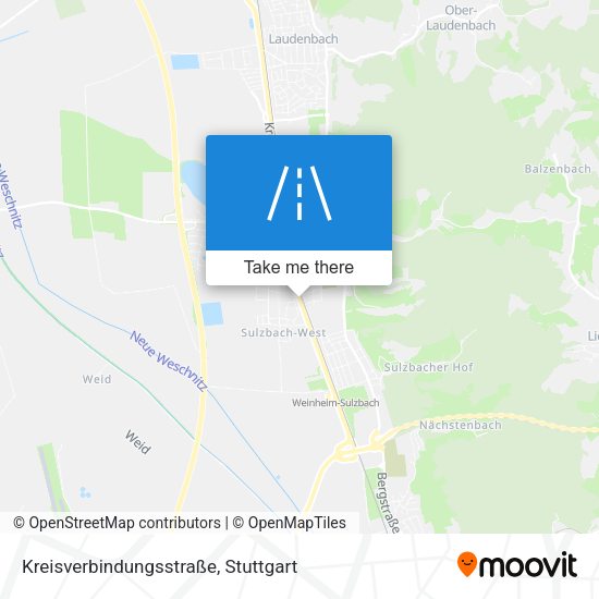 Kreisverbindungsstraße map