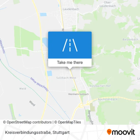 Карта Kreisverbindungsstraße
