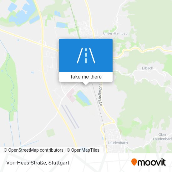 Von-Hees-Straße map
