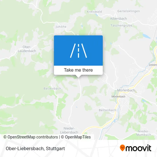 Карта Ober-Liebersbach