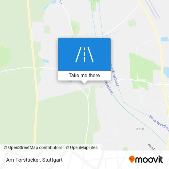 Карта Am Forstacker