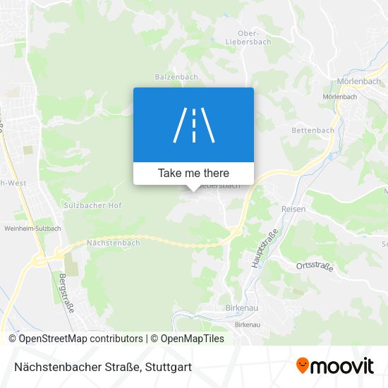 Nächstenbacher Straße map