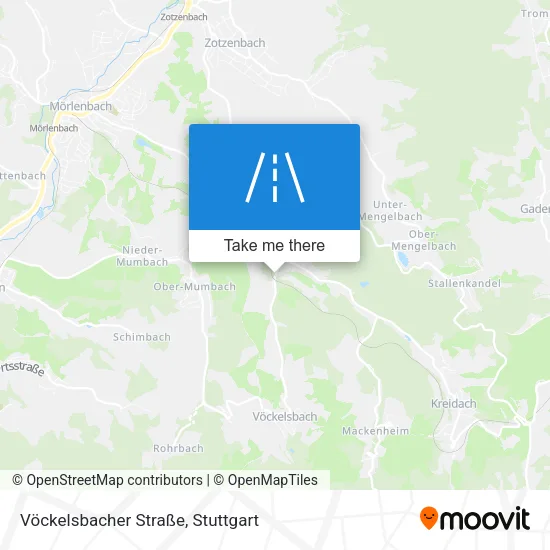 Карта Vöckelsbacher Straße