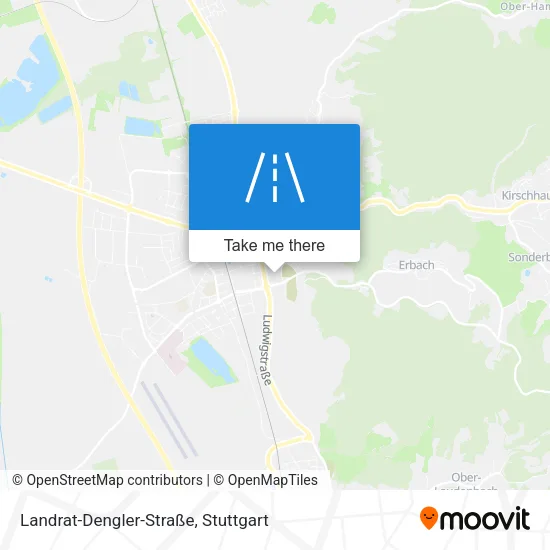 Карта Landrat-Dengler-Straße