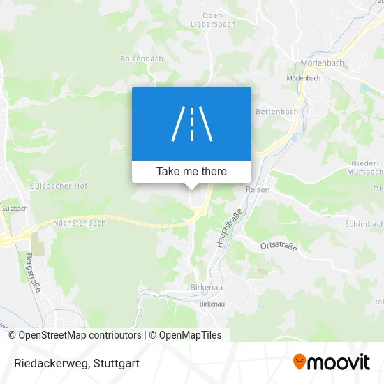 Карта Riedackerweg