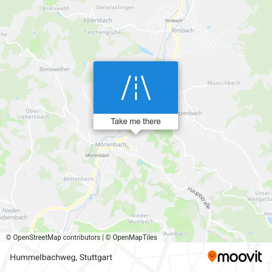 Карта Hummelbachweg