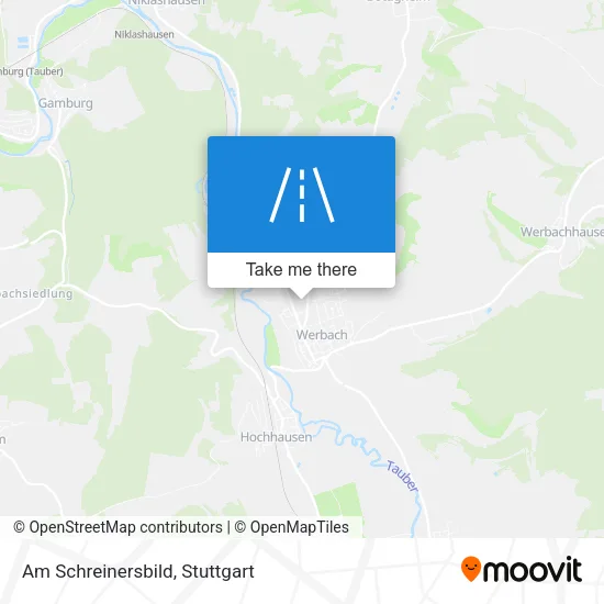 Карта Am Schreinersbild